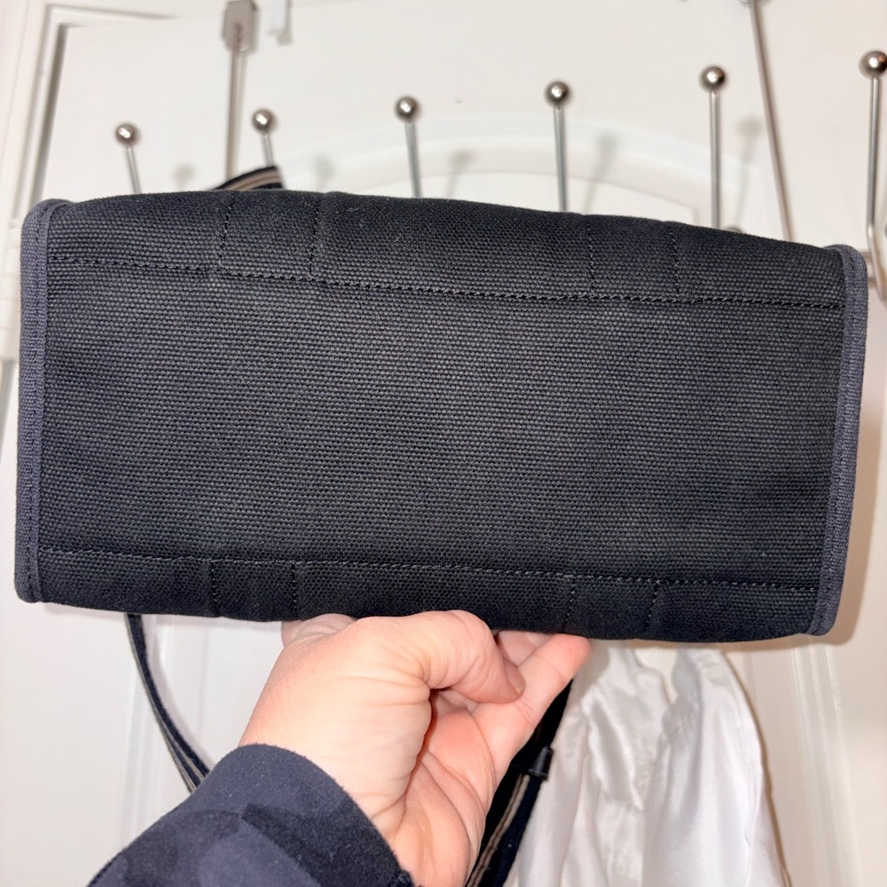 COACH Cargo Tote 26 Black Canvas Crossbody Bag - Excellent Condition - Picture 6 of 14